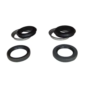 Retentor de graxa com duplo lábio para eixos de reboque